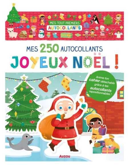 Mes 250 Autocollants Joyeux Noël - Auzou